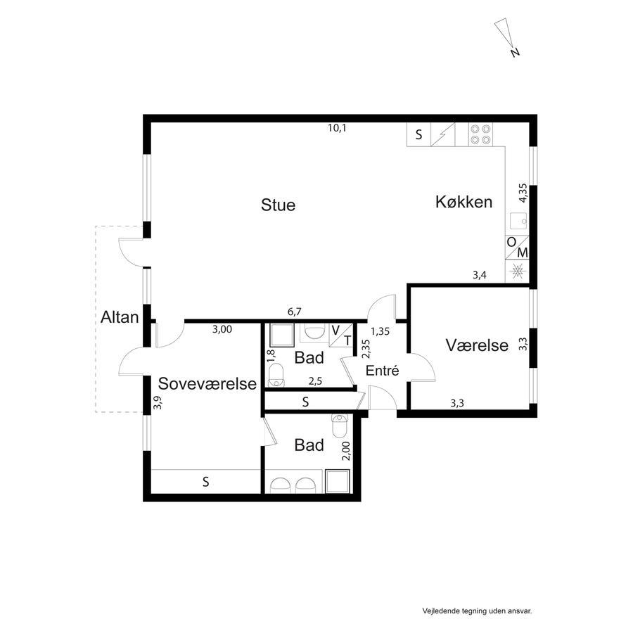 City Lux Apartment With 2 Full Bathrooms 2Tv Copenhague Exterior foto